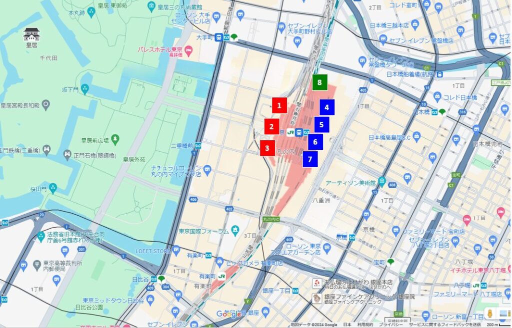 東京車站地面出口