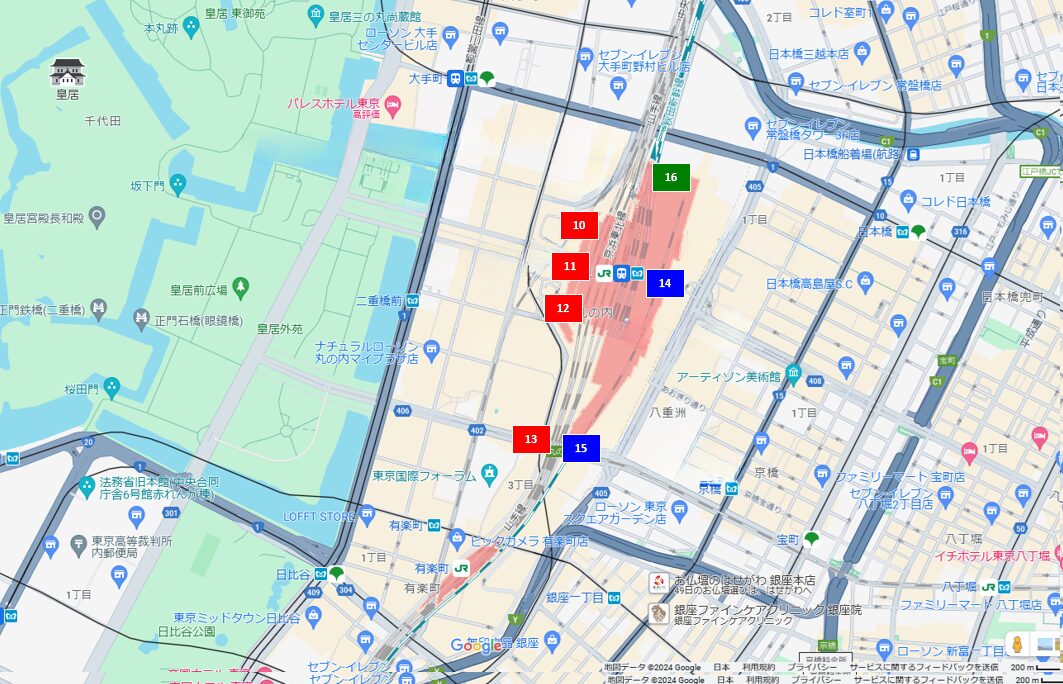 東京車站地下出口