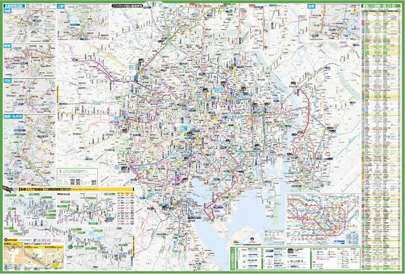 都営バス路線図